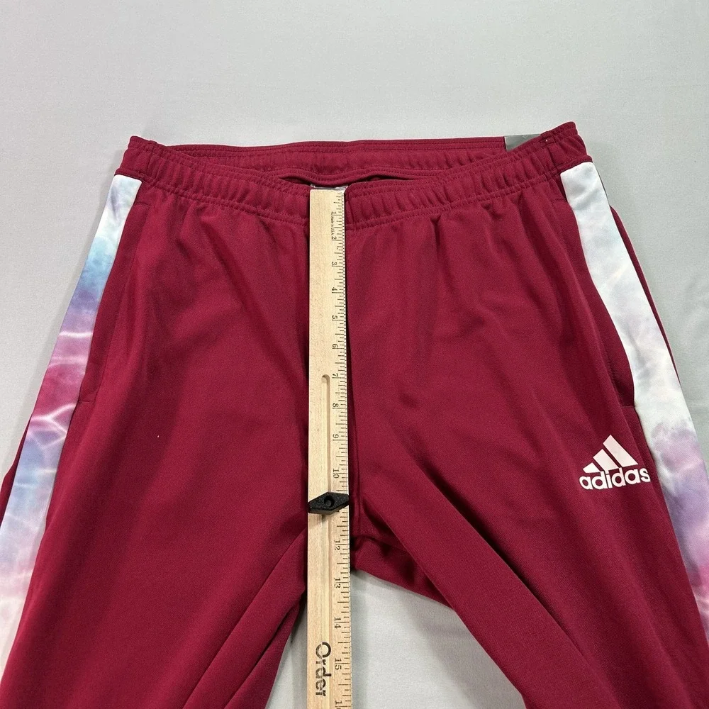 NEW Adidas Tiro Track Pants‎ Mens Large Red Striped Tapered Soccer H60008